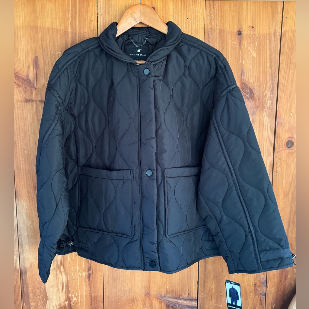 Nwt Lucky Brand Jacket Blk